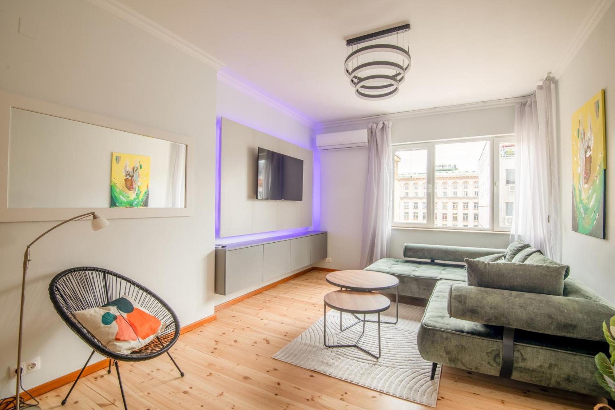 A Luxurious 2 Bedroom Apartment In Center Sofia Ngoại thất bức ảnh